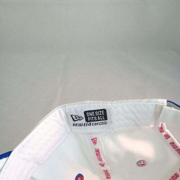 New Era Phillies MLB Baseball Cap Hat White/Red Stitch Snapback 6 Panel - Picture 4 of 6